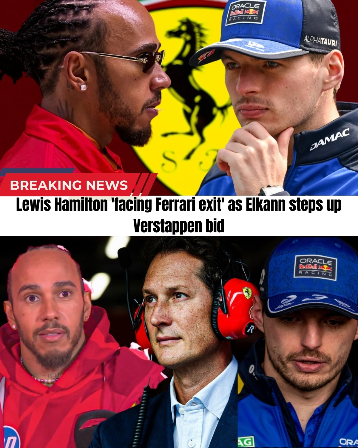 The F1 paddock is completely paralyzed! 😱 Lewis Hamilton swore he is staying at Ferrari in 2027, but top-secret reports from Maranello reveal a massive boardroom betrayal is in motion!