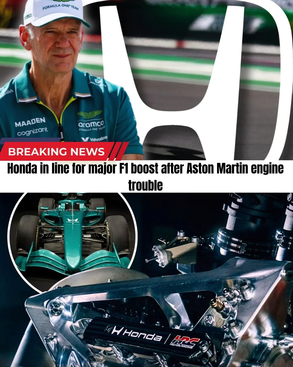 Aston Martin’s 2026 disaster might be over! 📉 A secret new FIA rule is handing a massive lifeline to struggling teams, meaning Honda could get an insane $19M cash injection to fix their failing engine!