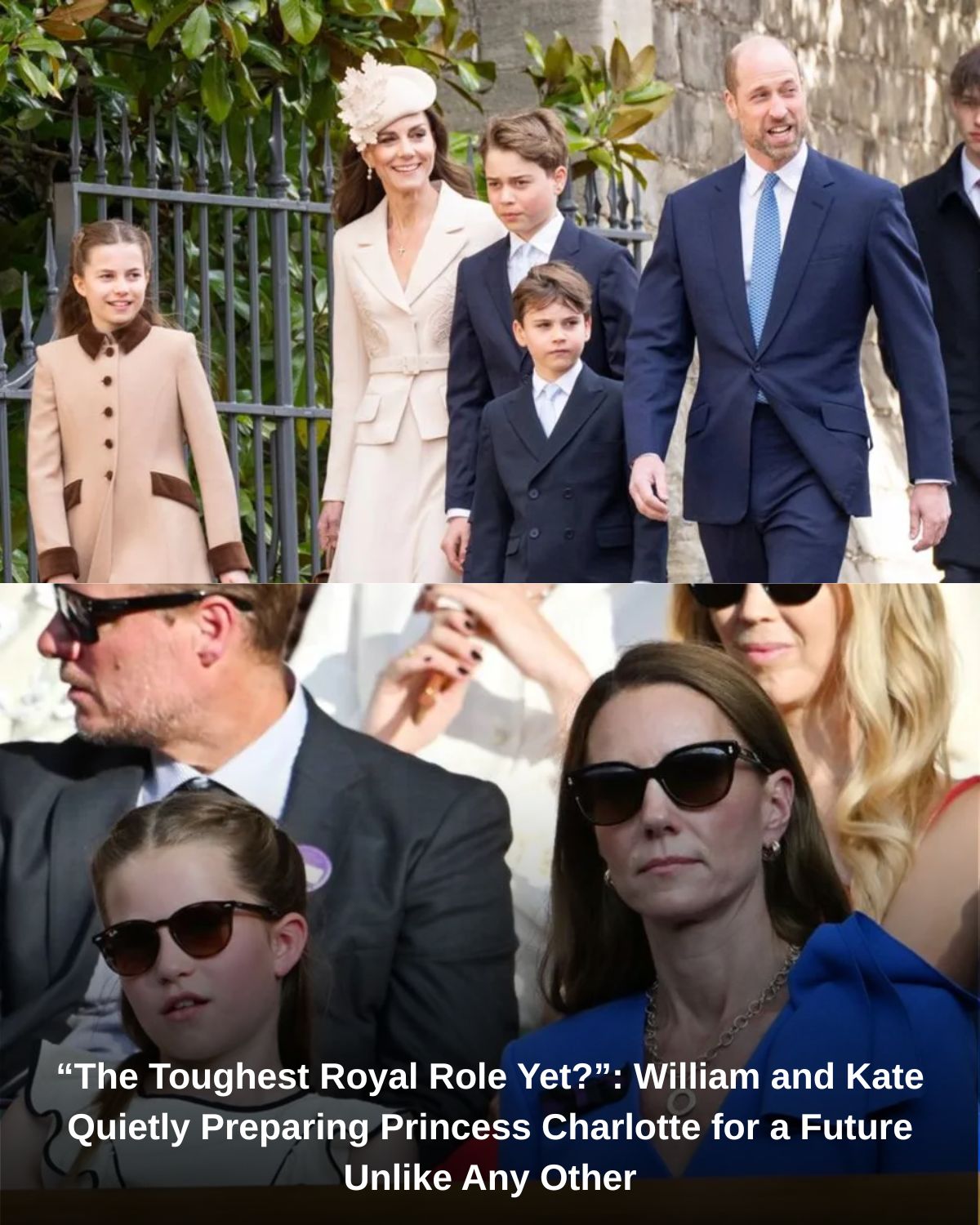 โThe Toughest Royal Role Yet?โ: William and Kate Quietly Preparing Princess Charlotte for a Future Unlike Any Other