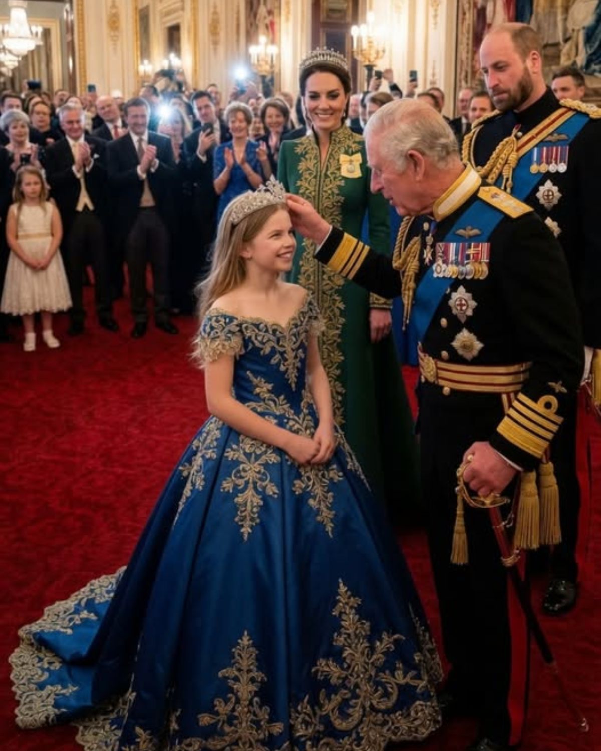 PRINCESS CHARLOTTE STUNS THE WORLD”: The Royal Red Carpet Suddenly Felt Like a Modern Fairytale