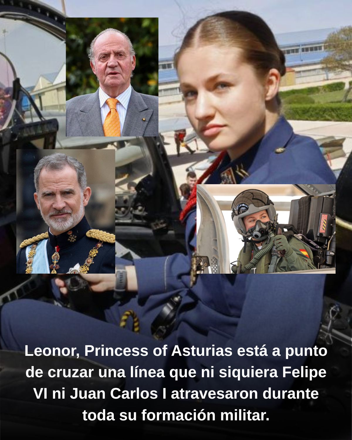 Leonor, Princess of Asturias estรก a punto de cruzar una lรญnea que ni siquiera Felipe VI ni Juan Carlos I atravesaron durante toda su formaciรณn militar.