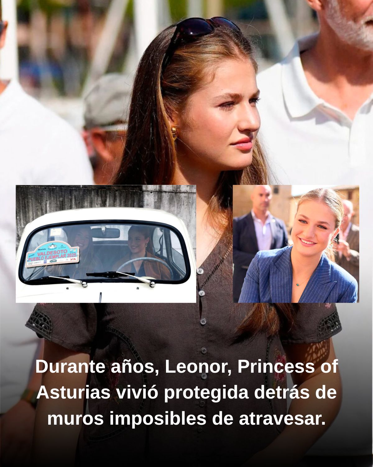 Durante aรฑos, Leonor, Princess of Asturias viviรณ protegida detrรกs de muros imposibles de atravesar.