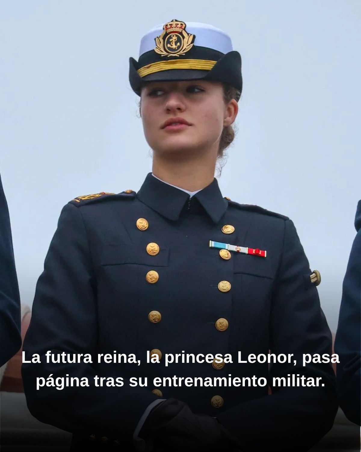 La futura reina, la princesa Leonor, pasa página tras su entrenamiento militar.