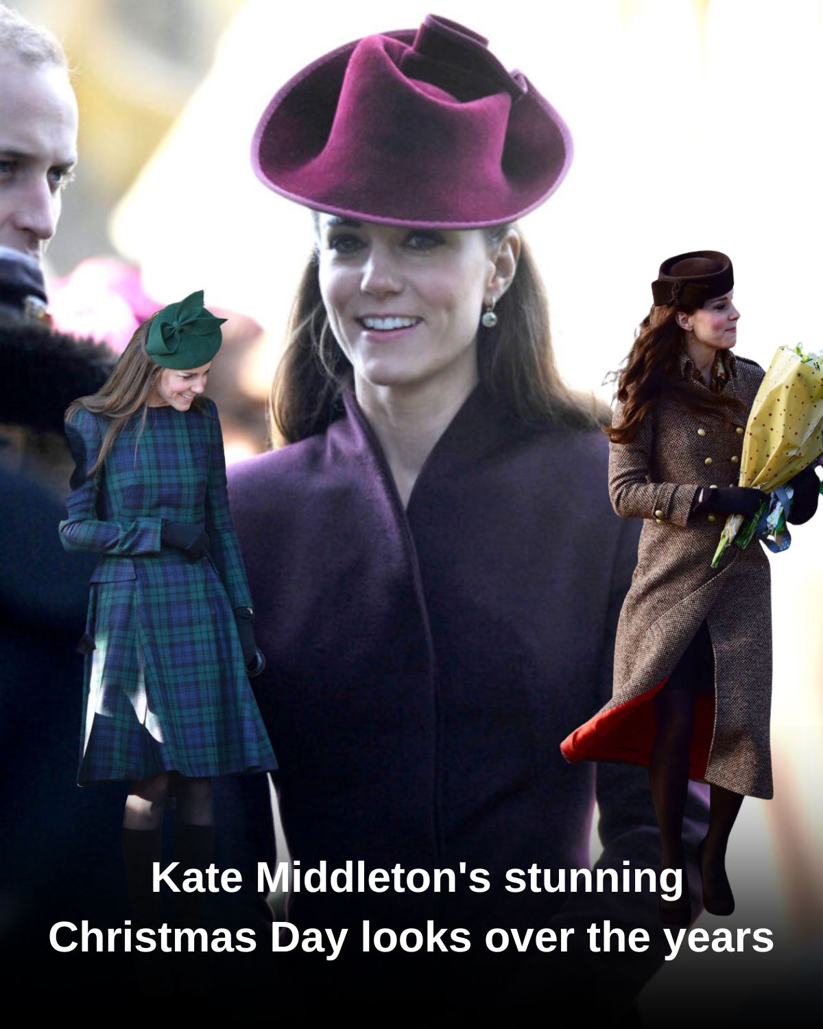 Kate Middleton’s stunning Christmas Day looks over the years