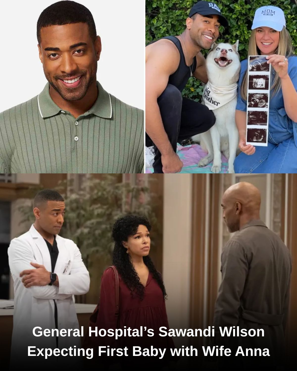 General Hospitalโs Sawandi Wilson Expecting First Baby with Wife Anna