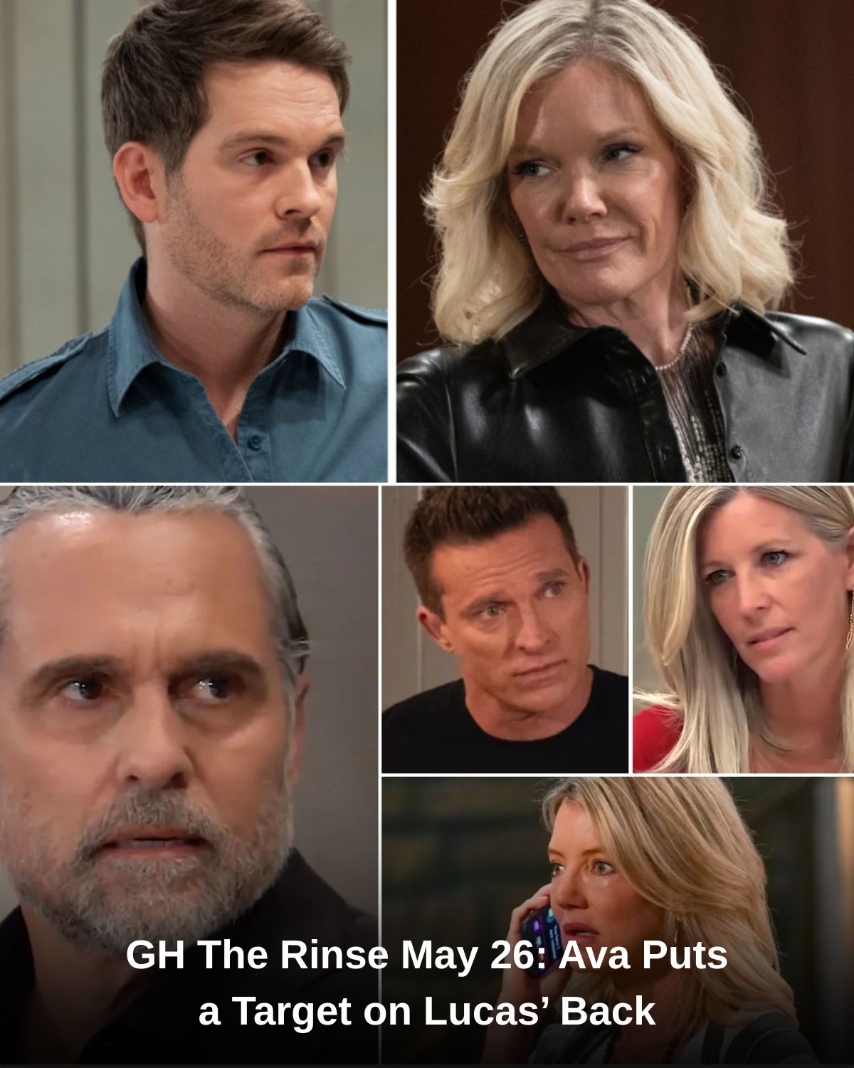 GH The Rinse May 26: Ava Puts a Target on Lucasโ Back