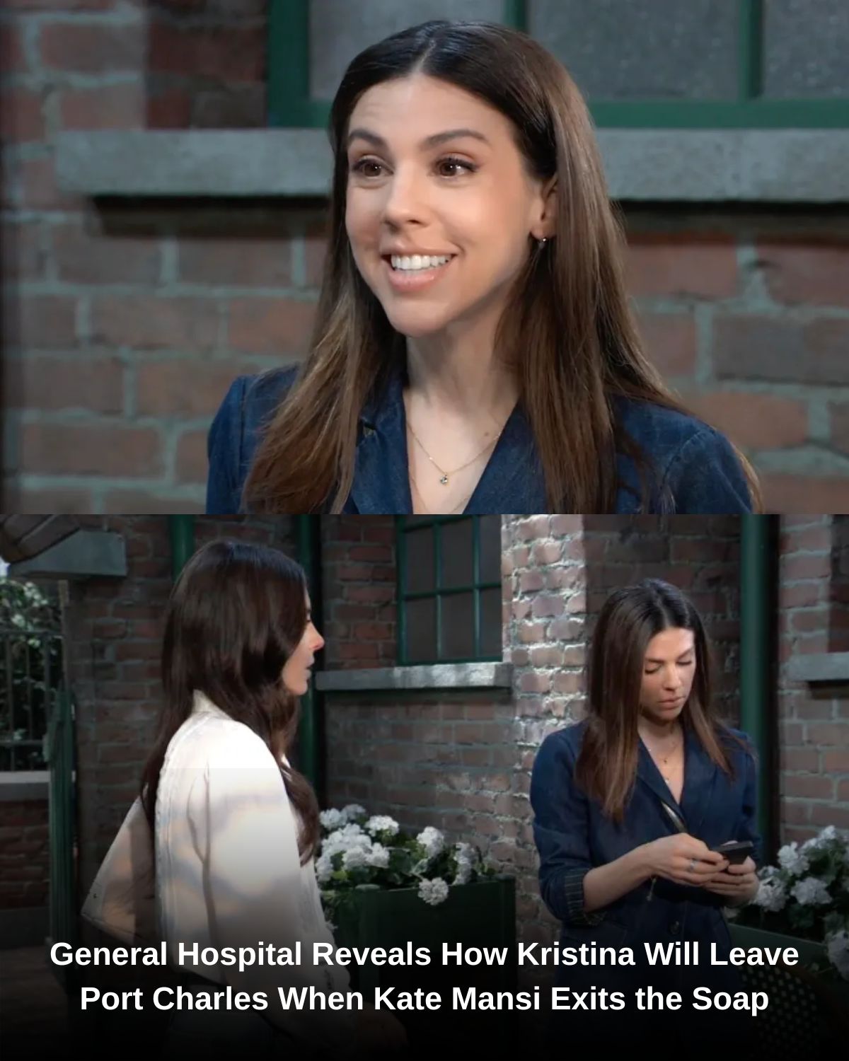 General Hospital Reveals How Kristina Will Leave Port Charles When Kate Mansi Exits the Soap
