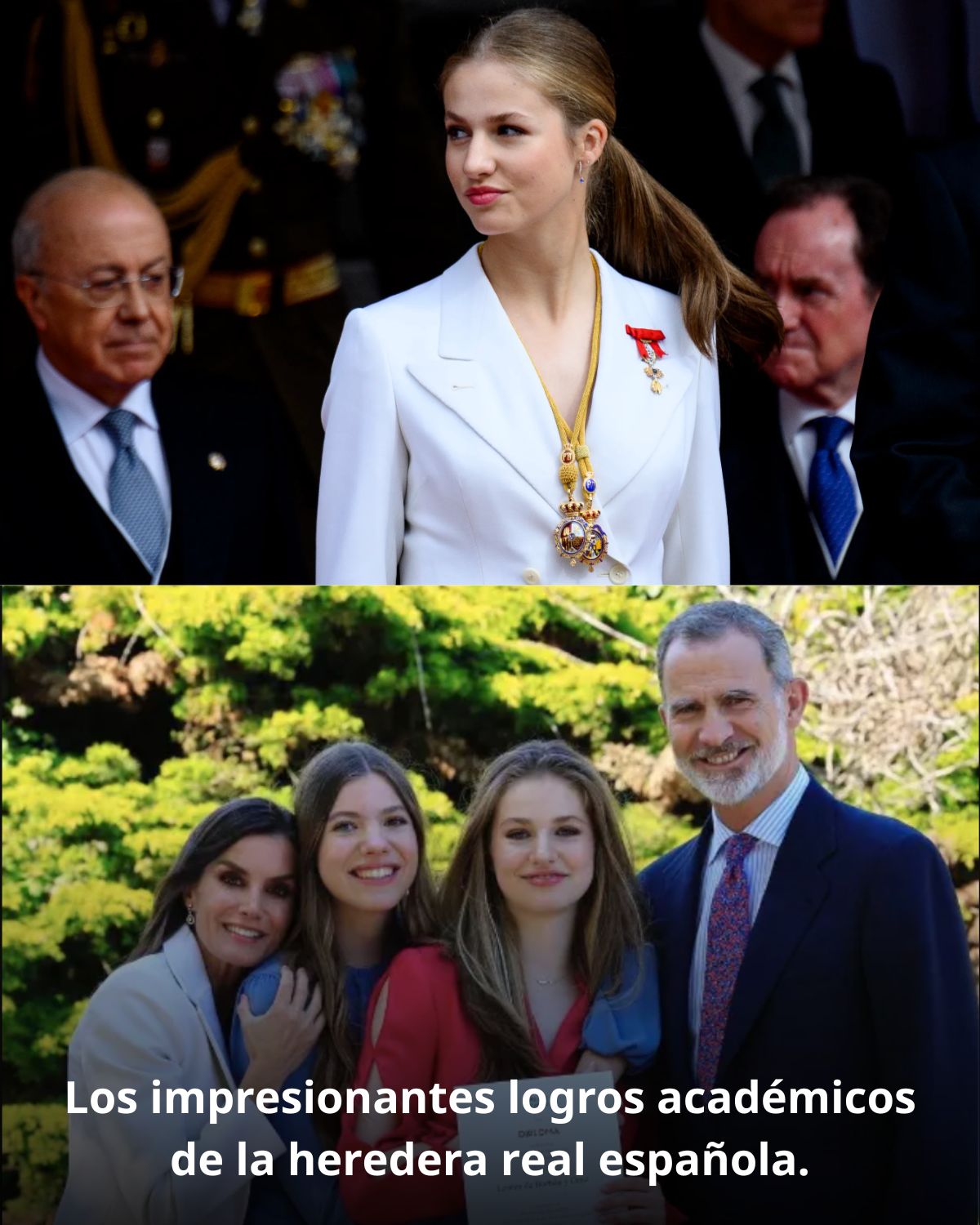 Los impresionantes logros acadรฉmicos de la heredera real espaรฑola.