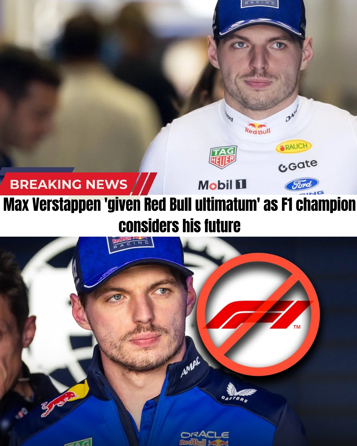 The Milton Keynes empire is collapsing! ๐คฏ With key legends already gone, Red Bull just handed a massive deadline to Max Verstappen regarding his F1 future! ๐ But the 4-time champ refuses to be bullied.