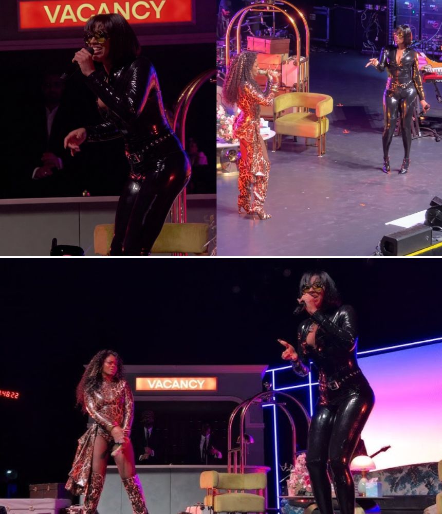 Jazmine Sullivan Flaunts Her Stunning Weight Loss While Performing with Ari Lennox! 🎤