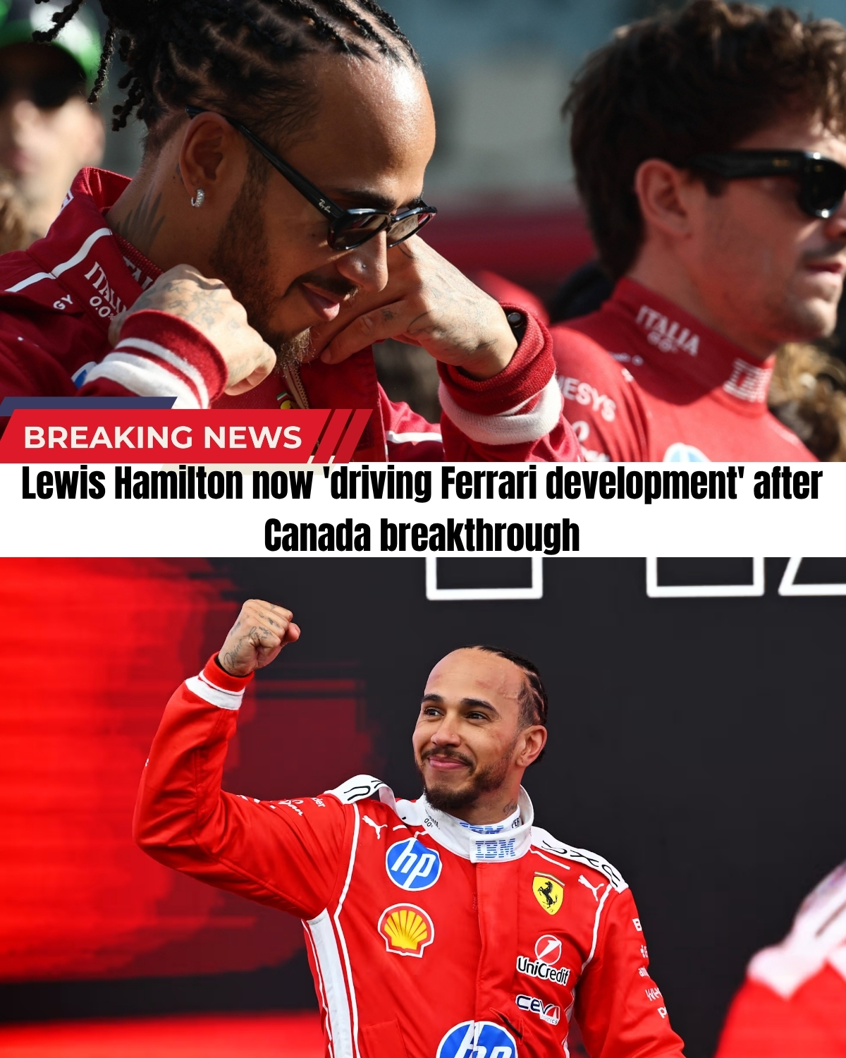 The F1 paddock is exploding with a massive conspiracy! 🤯 Ex-F1 star Juan Pablo Montoya just dropped a million-dollar bombshell about the dark reality inside Ferrari. After Lewis Hamilton’s epic Canadian GP, experts believe the team has secretly betrayed Charles Leclerc!