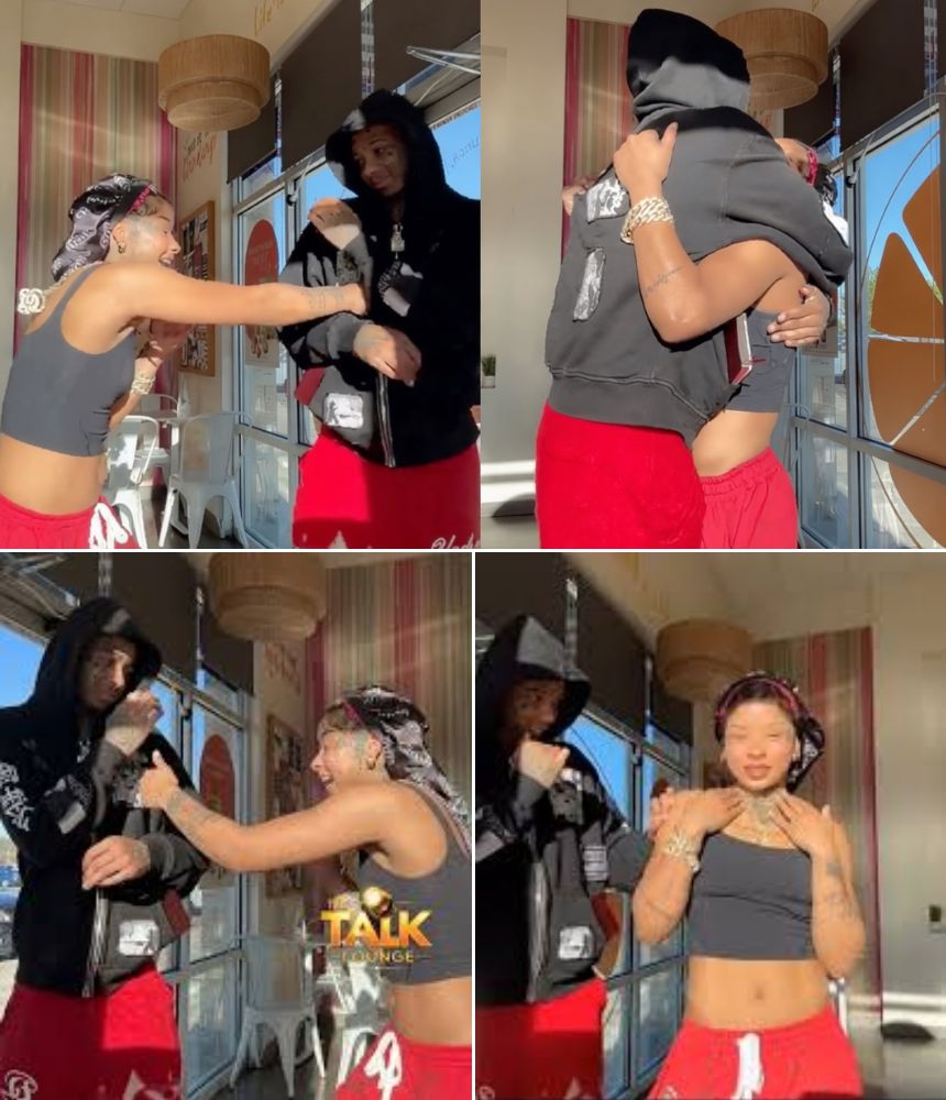 Blueface Gets Put To Work By Chrisean During โFresh Out Of Loveโ TourโAnd Fans Canโt Stop Watching The Chemistryโฆ ๐ฅ๐