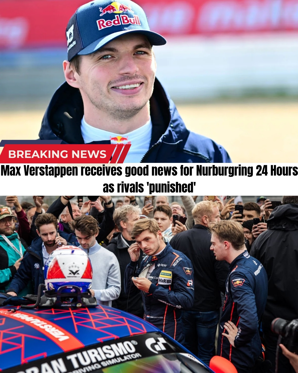 The Green Hell is in total chaos! ๐จ Just hours before the 24h marathon, organizers dropped a last-minute penalty bomb on Max Verstappen’s top rivals!