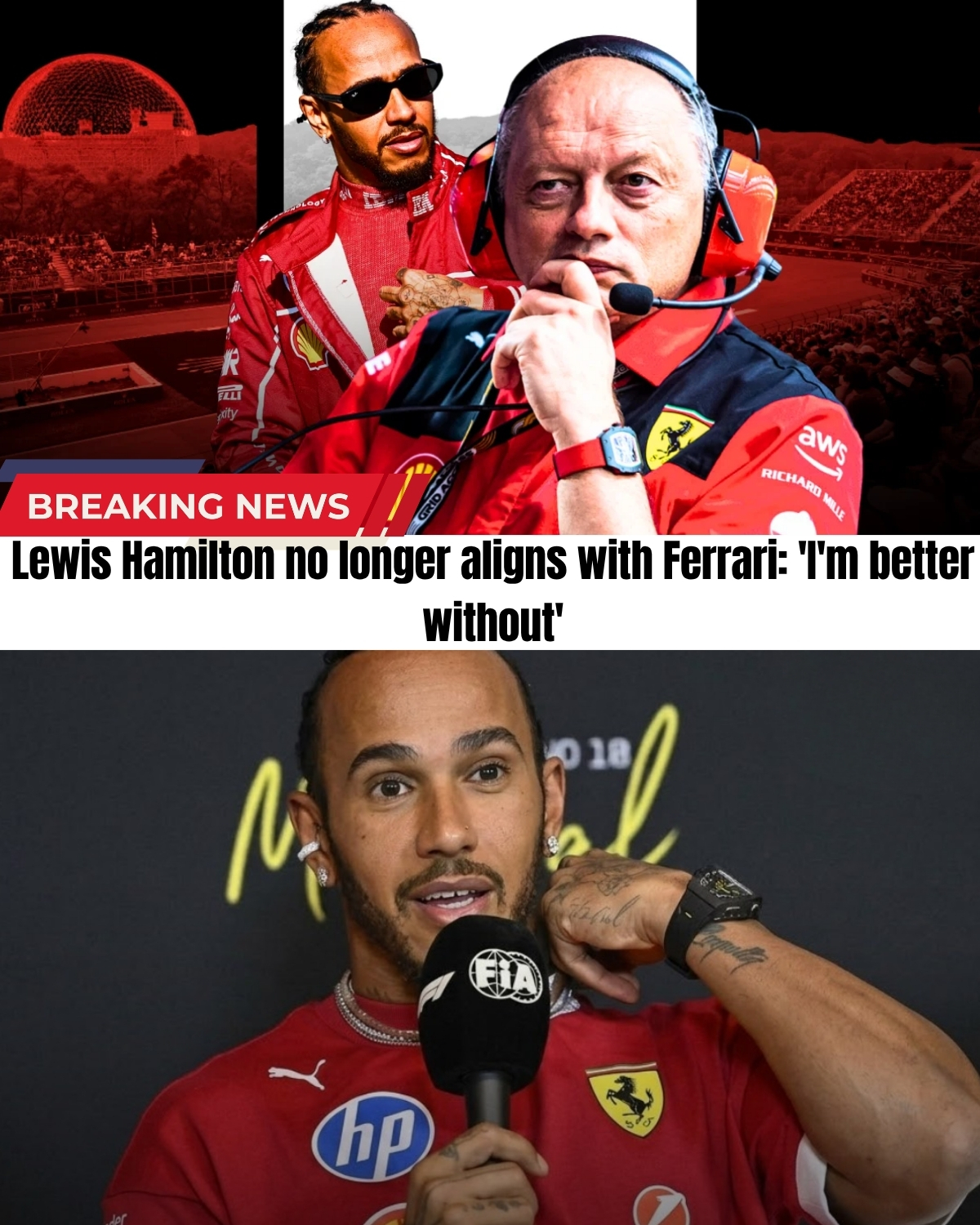 The 7-time World Champion is officially going rogue! ๐คฏ After securing an epic podium in Canada, Lewis Hamilton made a shocking announcement about his future race prep. He is completely DITCHING Ferrari’s state-of-the-art simulator!