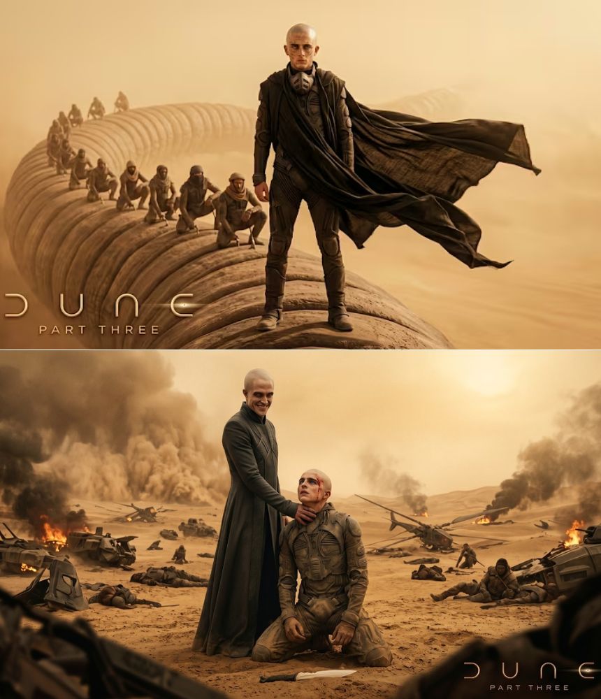 Dune: Part Three (2026) – Timothée Chalamet , Zendaya , Robert Pattinson | This one is thriller !