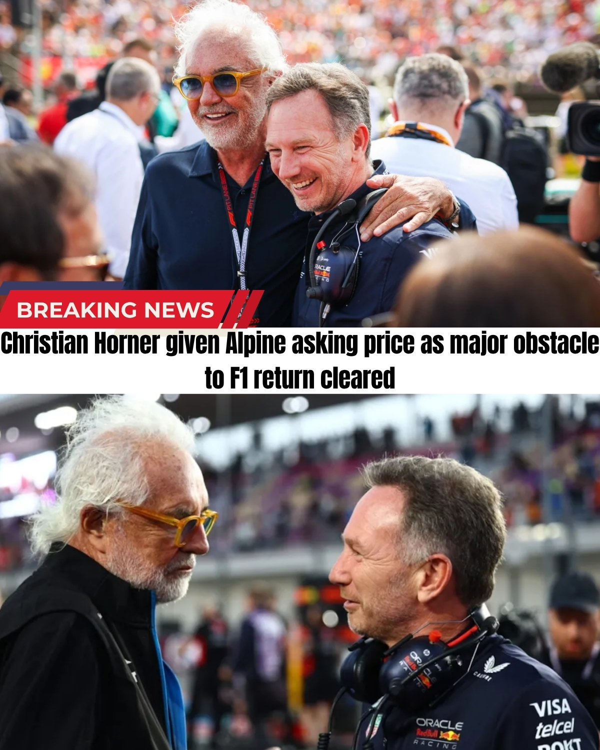 Remember when Christian Horner was axed by Red Bull? 😱 Word on the paddock is he’s plotting a massive comeback to the grid… but NOT how you think!