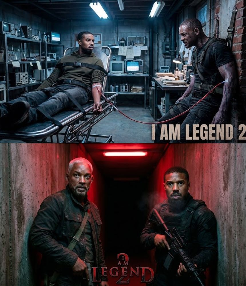 I am Legend 2 (2027) – Will Smith , Michael B. Jordan | The film will follow an alternate ending !