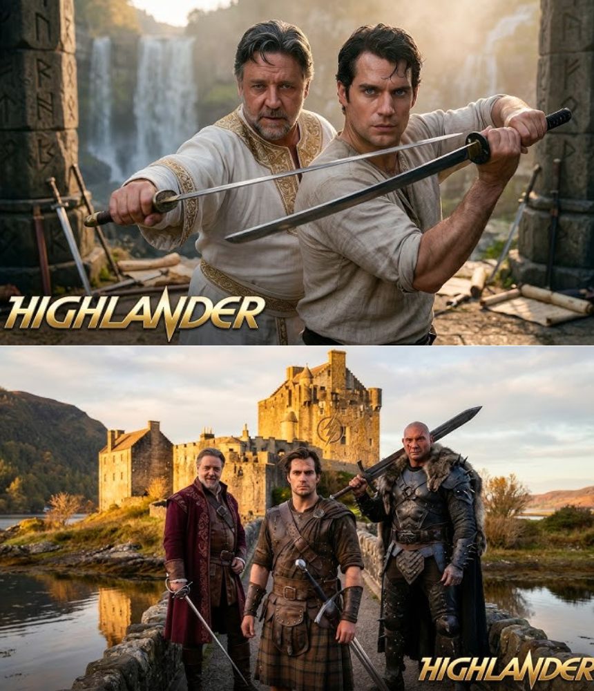 Highlander reboot (2027) – Russell Crowe , Henry Cavill | It has to come right !