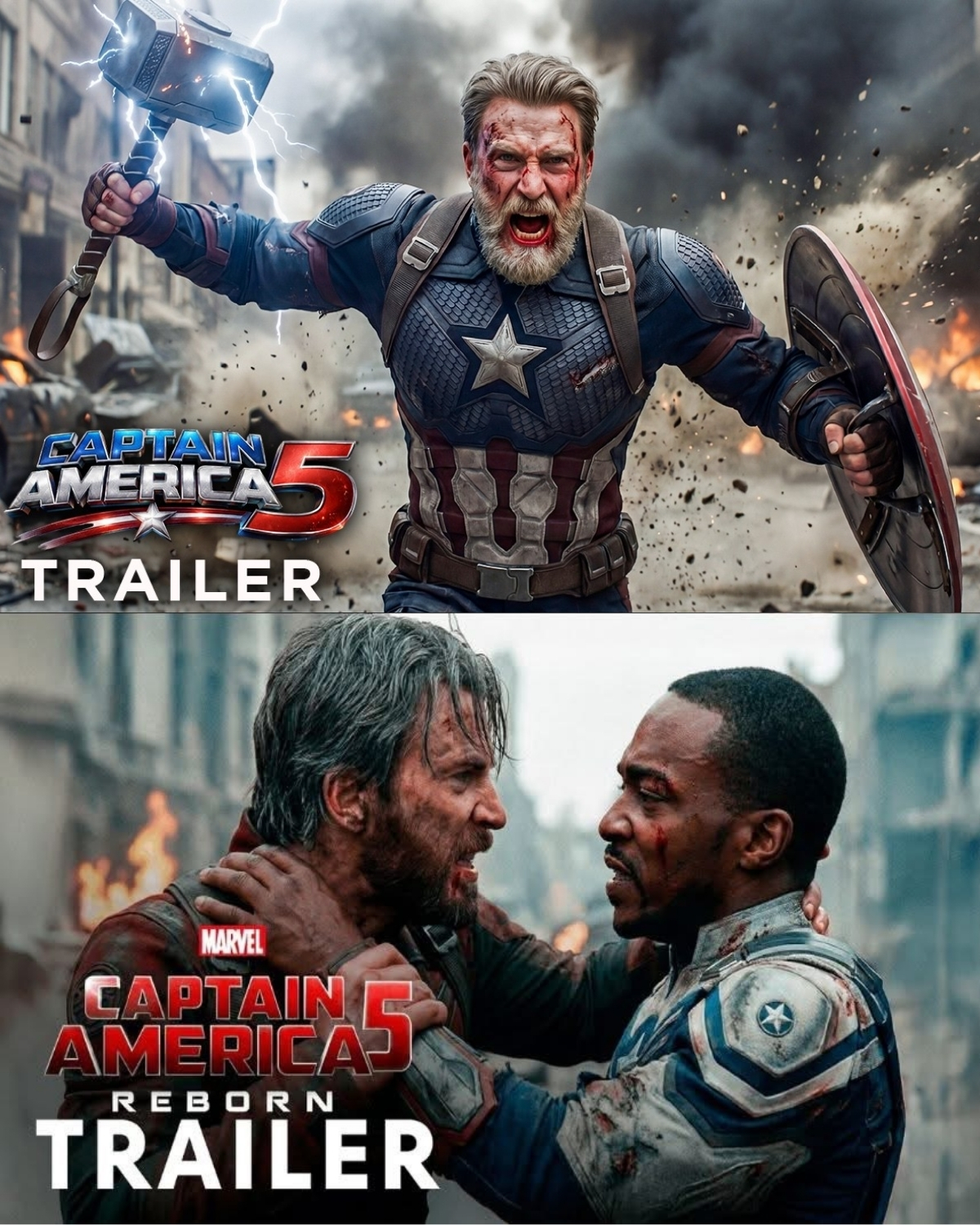¡Paren todo el mundo! El universo de Marvel acaba de sufrir una sacudida monumental que ha dejado a los fanáticos completamente sin aliento. Se ha lanzado el espectacular primer tráiler conceptual de “Captain America 5” (2027) y las redes sociales están en un colapso absoluto de especulación.