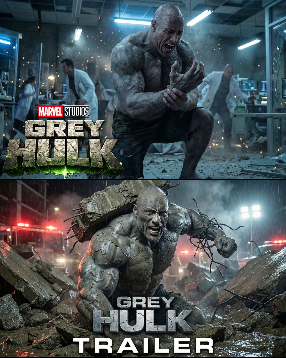 ¡Atención mundial, fanáticos de la acción real! El internet acaba de entrar en un estado de conmoción absoluta. Lo que comenzó como una filtración inesperada detrás de cámaras ha terminado por revelar el espectacular primer tráiler conceptual de “GREY HULK” (2026)