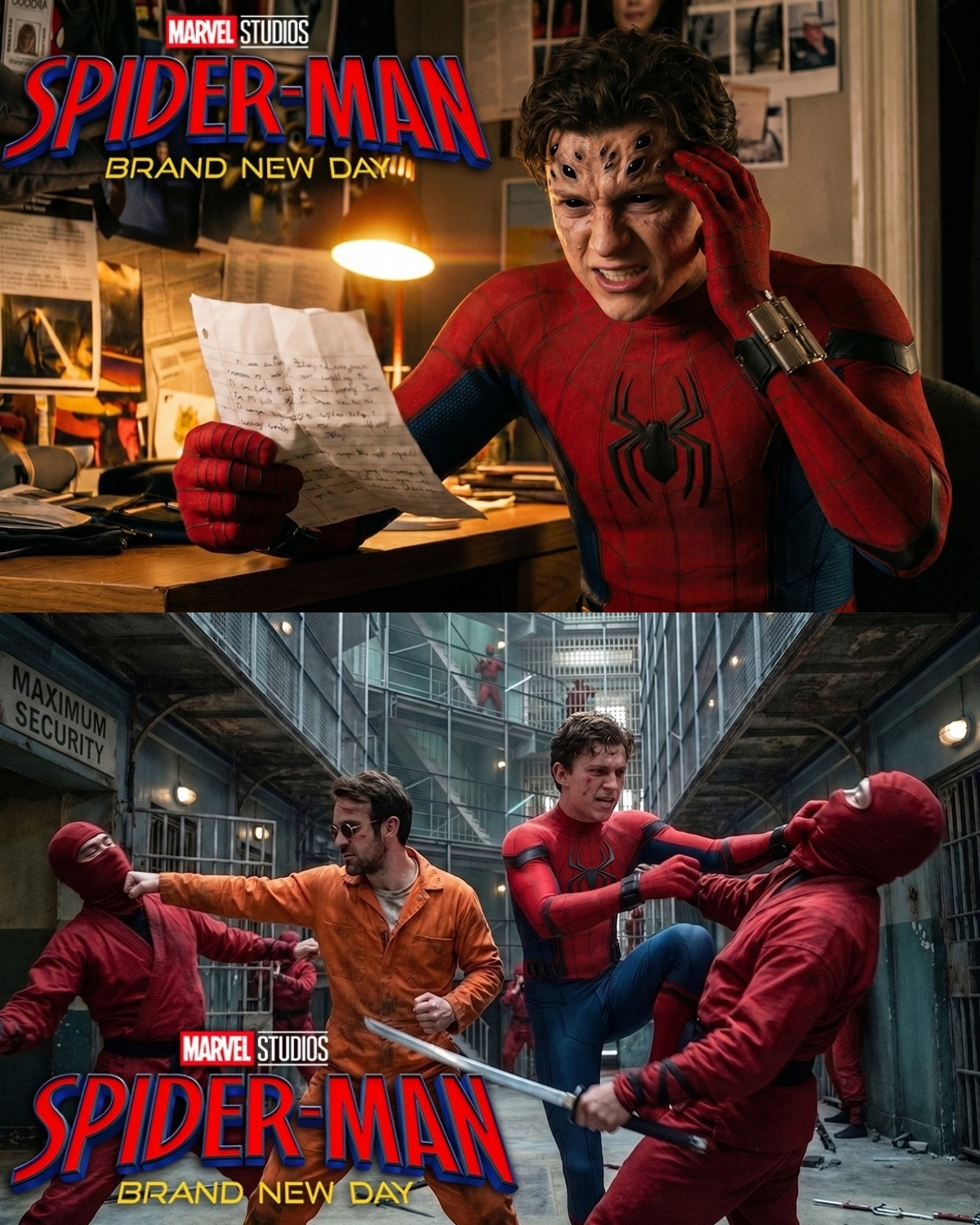 ยกParen todo, arรกcnidos! Se acaba de revelar la tan esperada escena de apertura de “Spider-Man: Brand New Day” y el internet ha entrado en un frenesรญ absoluto.