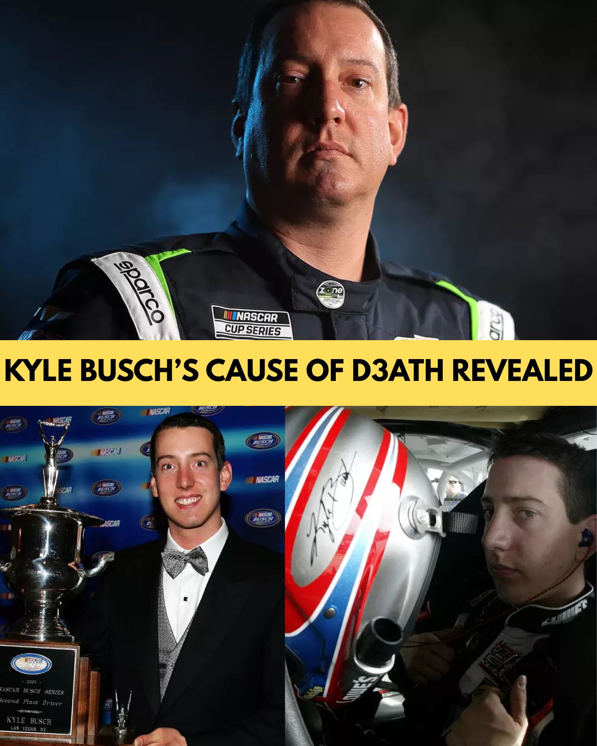 Kyle Busch’s Cause of Death Revealed — and NASCAR Fans Are in Complete Shock