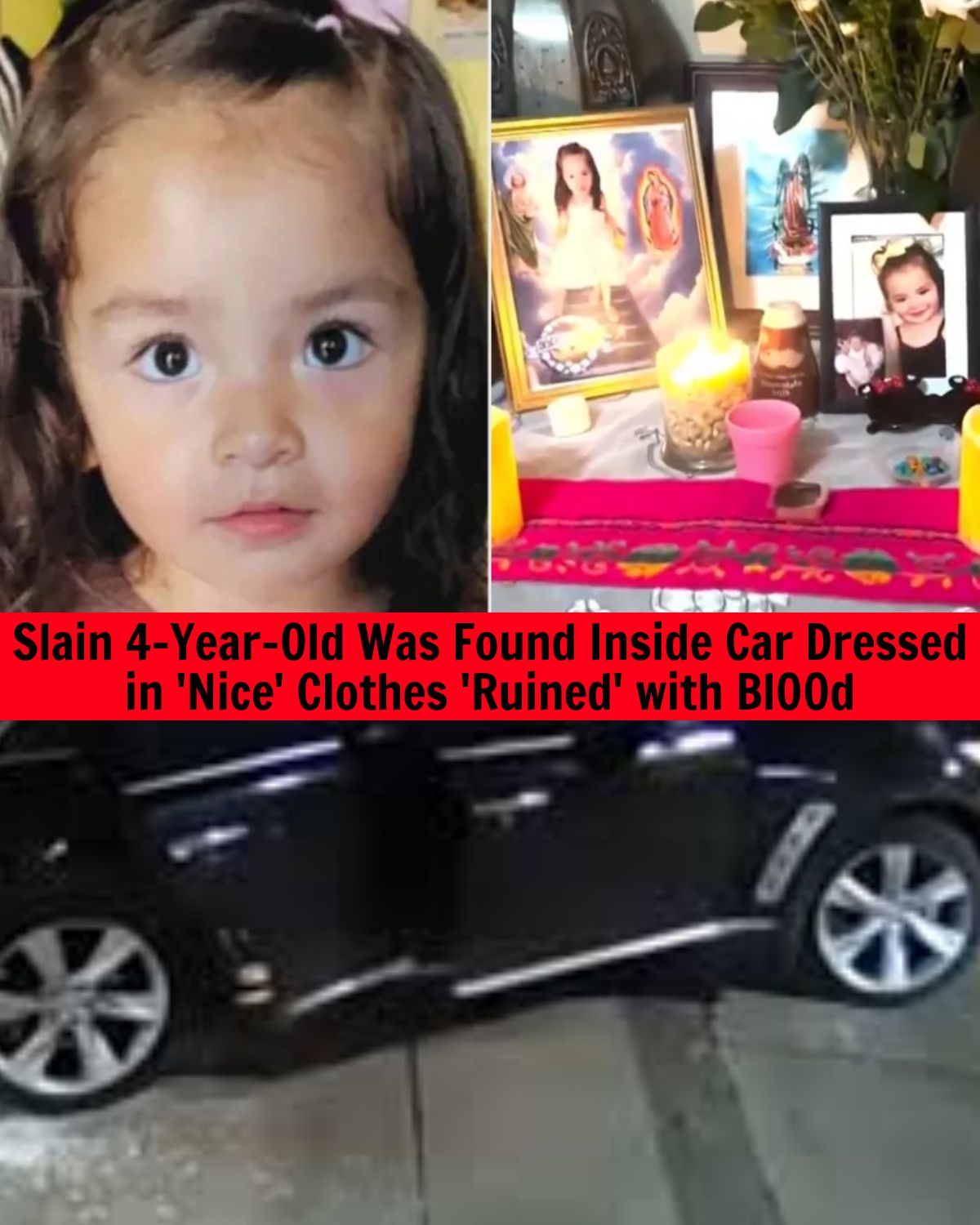 4-Year-Old Girl Found Dead In Blood-Soaked Car After Trusted Family Friend Allegedly Carried Out Horrific Crime