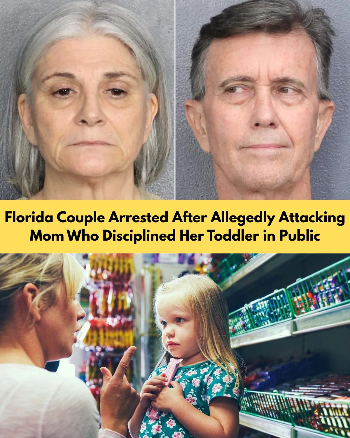 Couple Arrested After Public Confrontation With Mom Disciplining Toddler Escalated Into Chaos