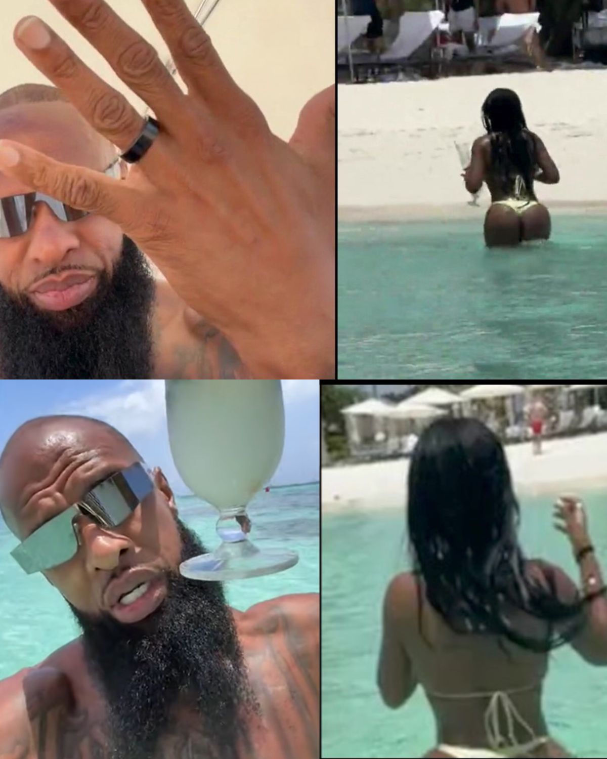 “Y’all Ain’t Show Up To My Wedding!” — Slim Thug Trolls Fans After Ring Sparks Marriage Rumors In Aruba
