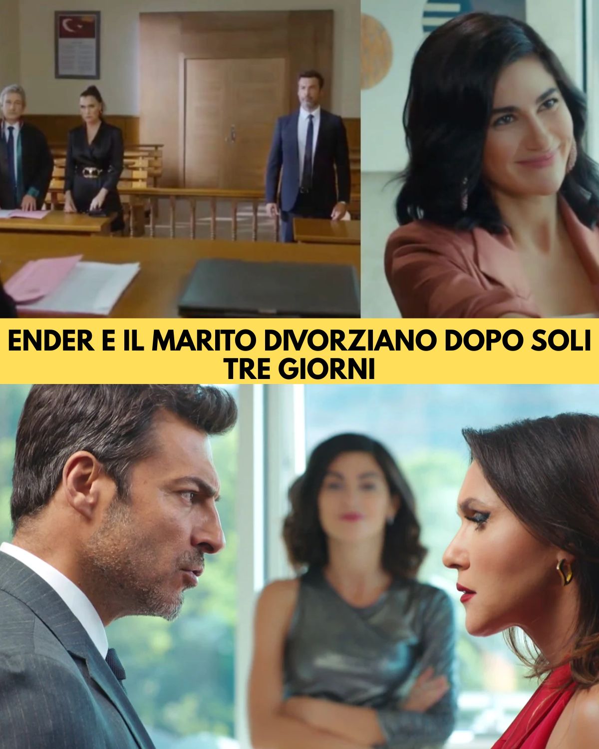 Ender divorzia dopo appena tre giorni: il matrimonio lampo finisce nel caos totale