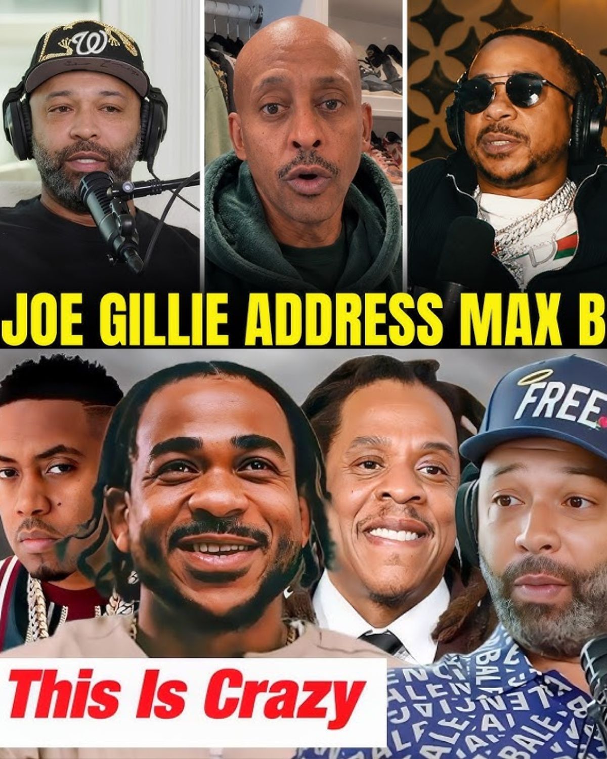 MAX B REALLY GOT THE ENTIRE HIP HOP WORLD TURNING ON HIM AFTER THOSE BIG DADDY KANE COMMENTS