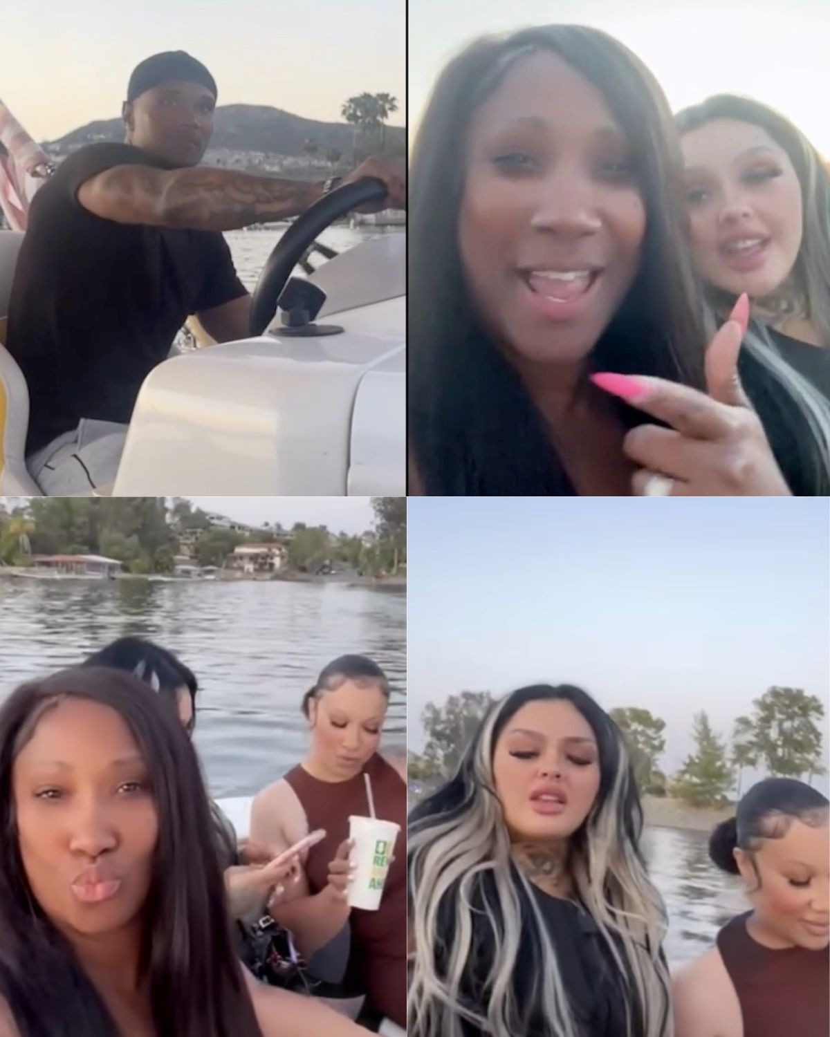 BLUEFACE’S BROTHER ANDRE TAKES OVER THE FAMILY BOAT… AND THE INTERNET STARTED WATCHING EVERYTHING