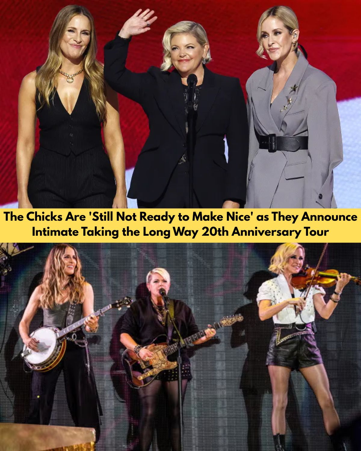 The Chicks Are Bringing Back Their Most Controversial Era — and Fans Are Already Calling It the Tour of the Year