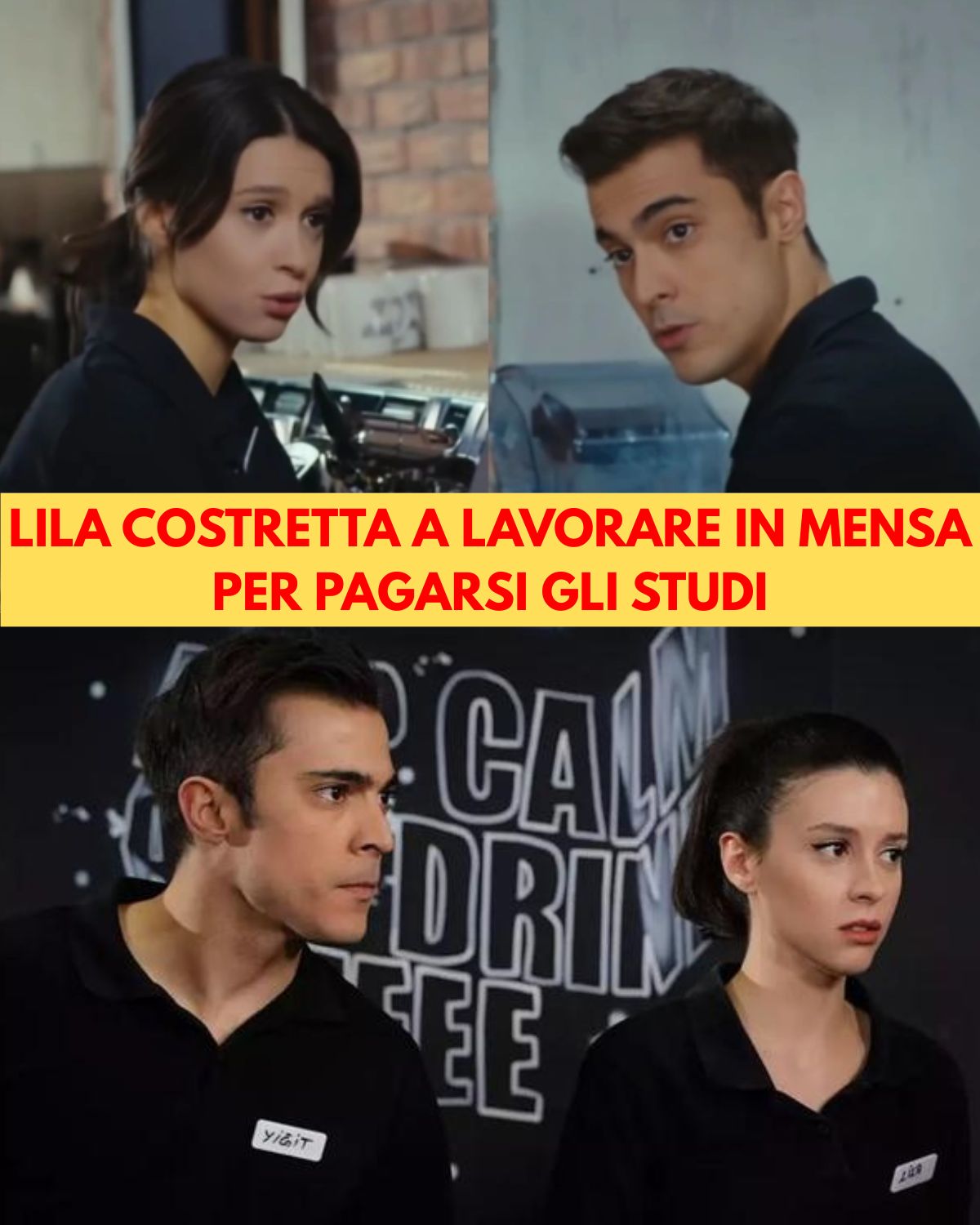 Lila umiliata dopo il crollo di Halit: costretta a servire in mensa per continuare gli studi