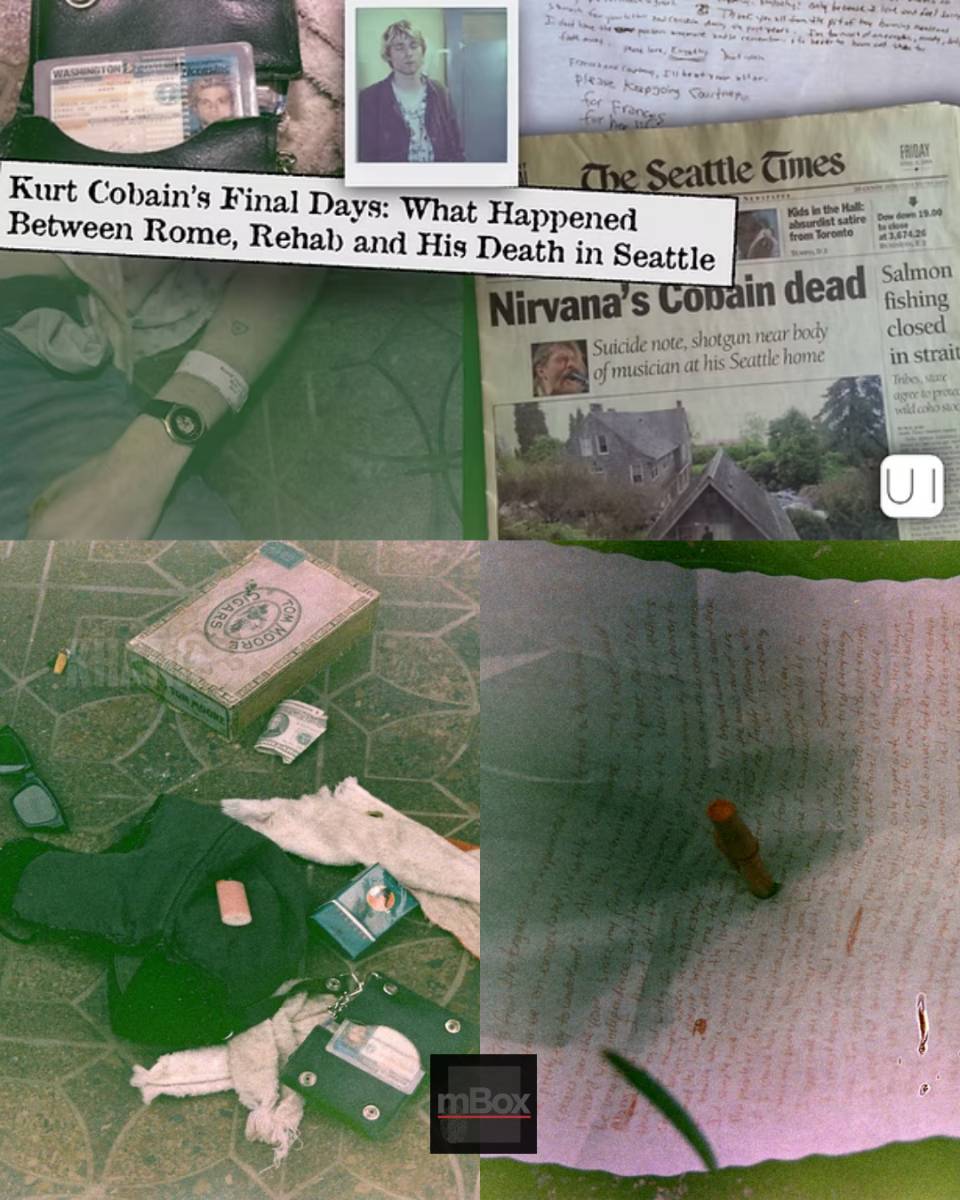 What Really Happened in Kurt Cobain’s FINAL DAYS Between Rome, Rehab and Seattle?