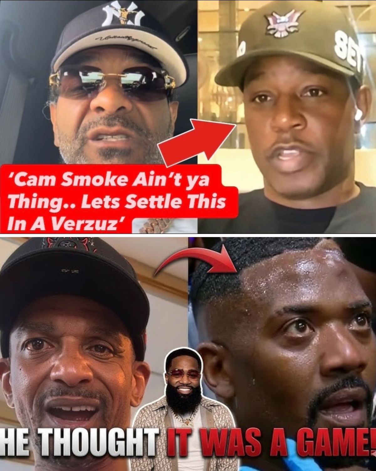 Jim Jones GOES OFF On CAMโRON & CALLS HIM OUT To VERZUZ BATTLE