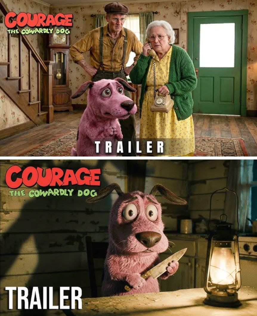 Courage The Cowardly Dog (2027) | Jollaine Moore, Liam Neeson & Mads Mikkelsen โ Concept Trailer