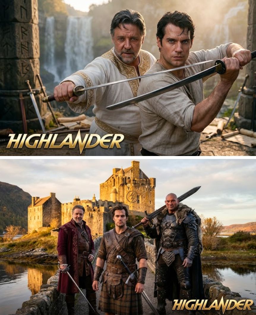 Highlander reboot (2027) – Russell Crowe , Henry Cavill | It has to come right !