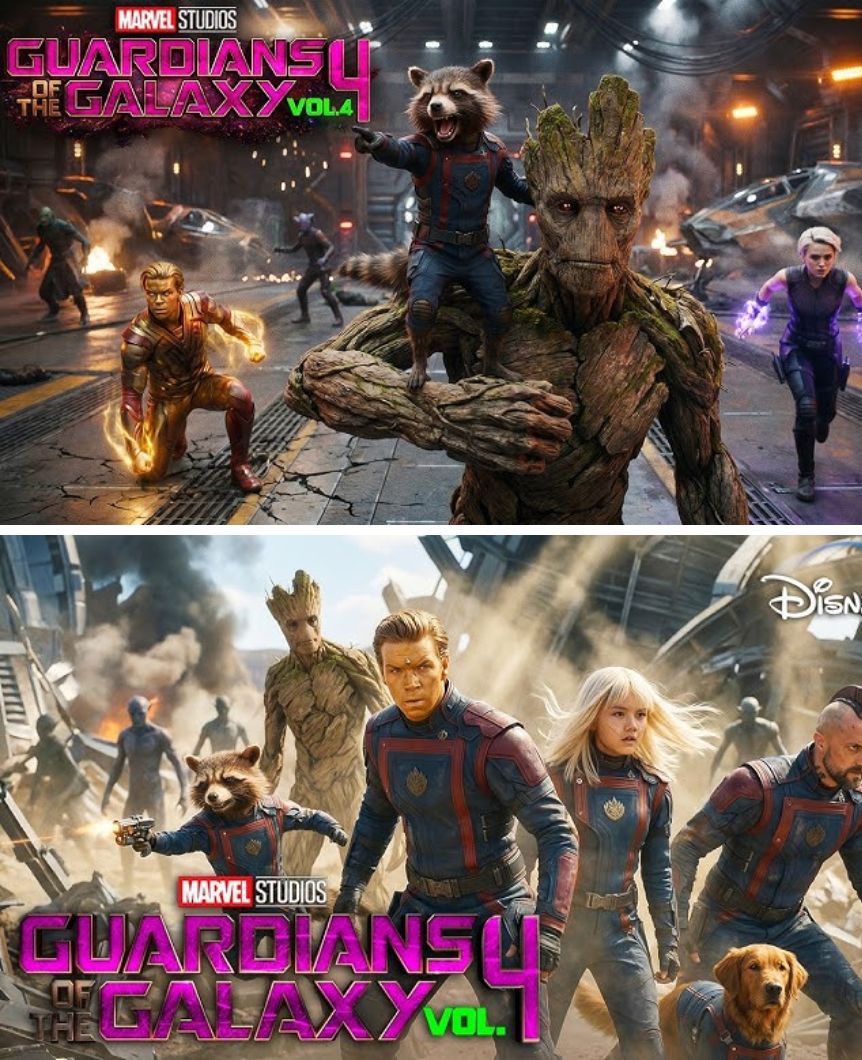 GUARDIANS OF THE GALAXY Vol. 4 (2026) Vin Diesel & Will Poulter