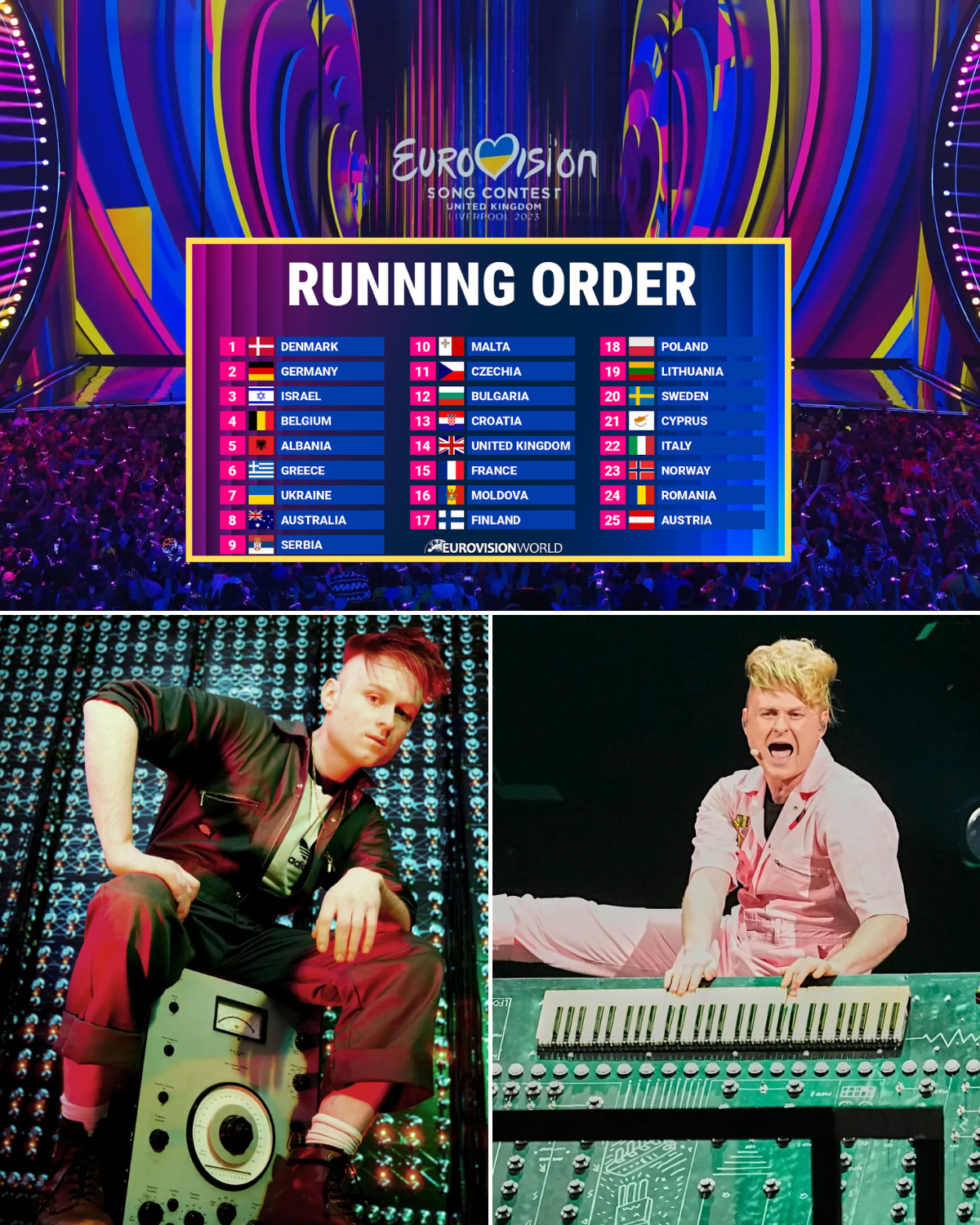 Eurovision 2026 Final Running Order Finally Revealed โ Fans Rush to See When UK Act โLook Mum No Computerโ Will Take the Stage
