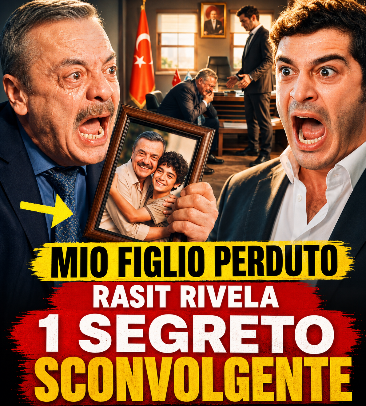 RACCONTO DI UNA NOTTE – Rasit RIVELA che Mahir è SUO FIGLIO e che è stato ABBANDONATO per un motivo.