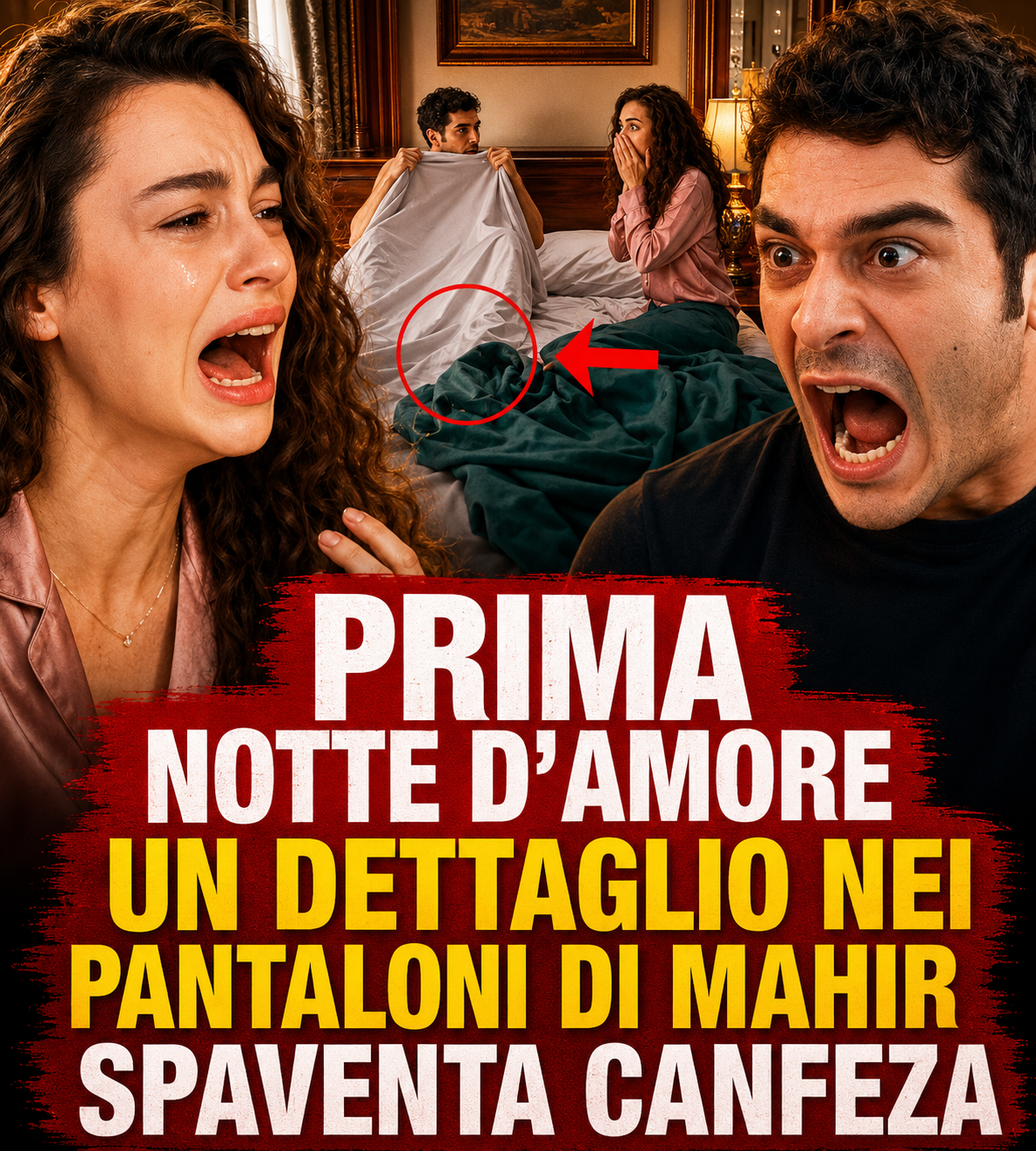 RACCONTO DI UNA NOTTE – Canfeza รจ spaventata da ciรฒ che Mahir nasconde durante la loro prima notte.