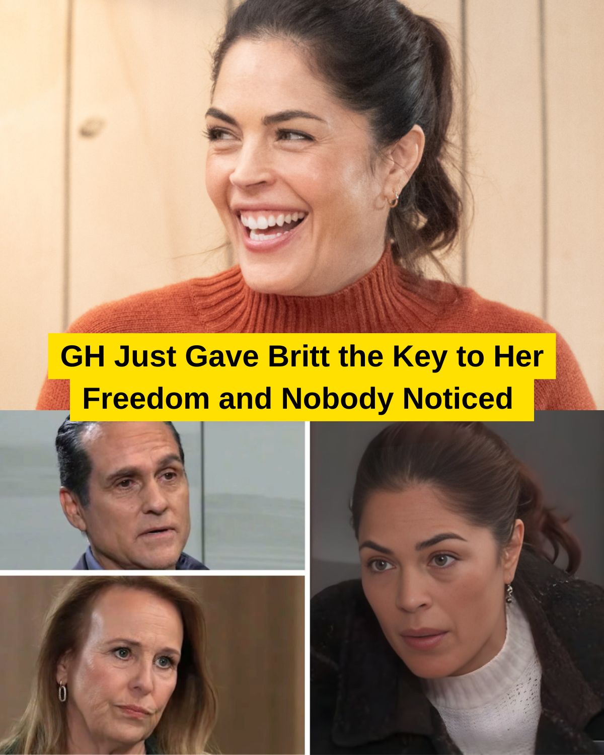 GH Just Gave Britt the Key to Her Freedom and Nobody Noticed