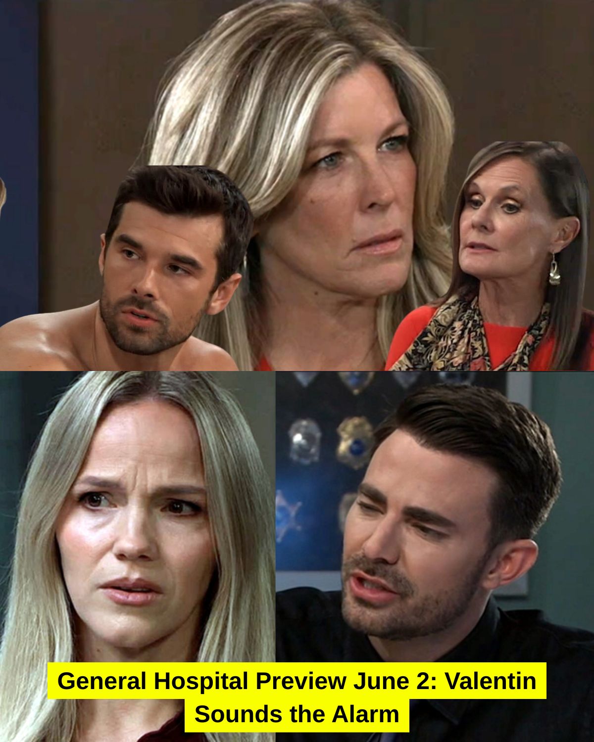 General Hospital Preview June 2: Valentin Sounds the Alarm