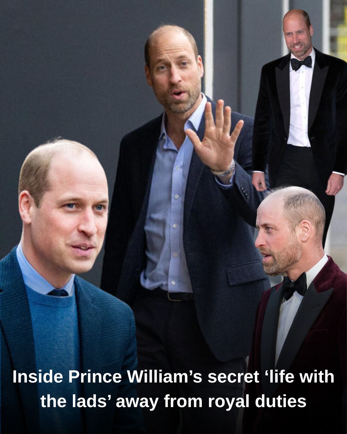 Inside Prince Williamโs secret โlife with the ladsโ away from royal duties