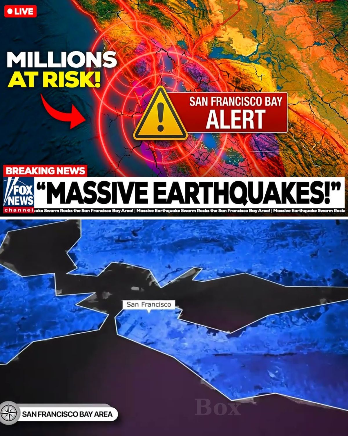 🌎⚠️ Earthquake Swarm Shakes San Francisco Bay Area  A series of earthquakes has rattled the San Francisco Bay Area, including a magnitude 4.0 tremor that was felt across several communities, renewing concerns about seismic activity along California’s major fault systems.