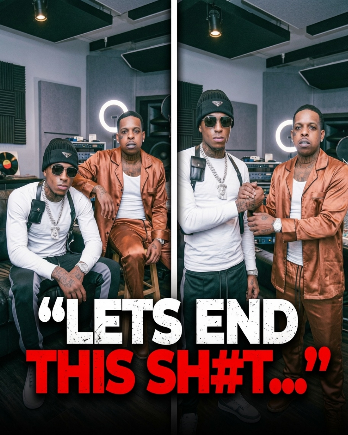 The hip-hop world is completely frozen after Finesse2tymes boldly marched straight into the notorious Grave Digger Mountains to confront NBA YoungBoy face-to-face! 🏔️🔥 With crews in tow and smartphones rolling, the raw tension in the crisp mountain air was thick enough to cut with a knife. 🤫❌ After years of toxic beef and vicious threats, no one expected what happened when YB finally pulled up to meet him in this rugged, isolated arena.
