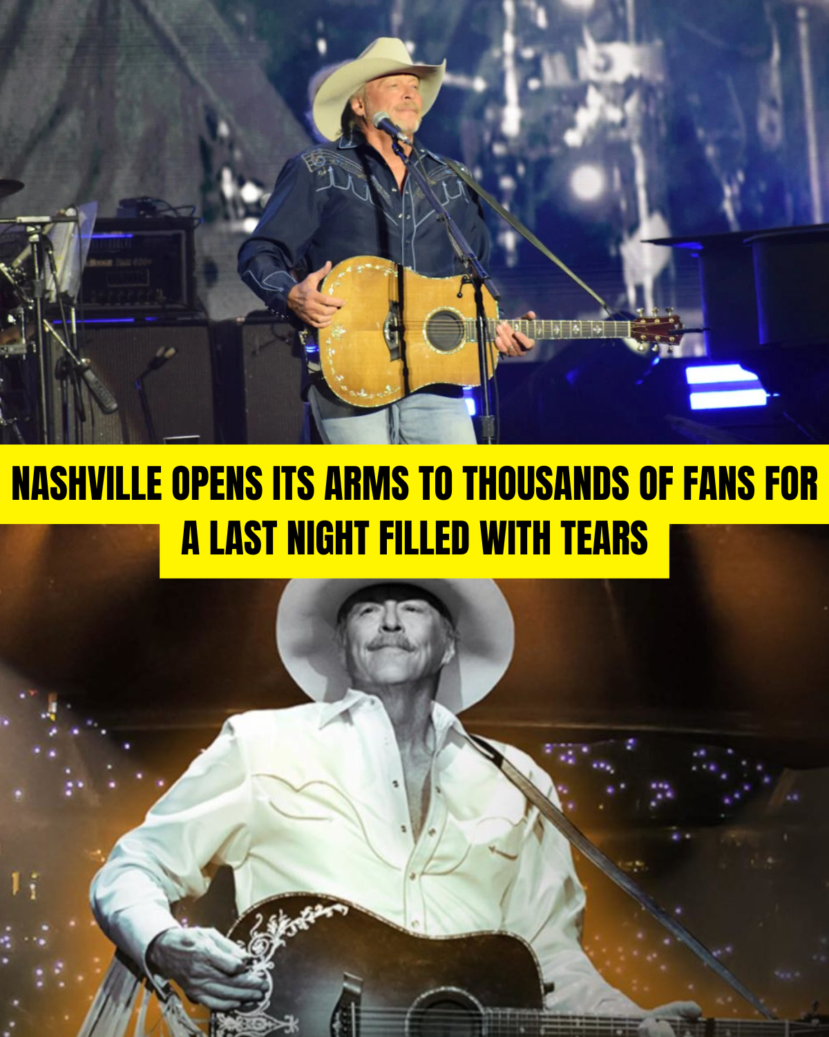ALAN JACKSON’S FINAL FAREWELL: NASHVILLE OPENS ITS ARMS TO THOUSANDS OF FANS FOR A Last Night Filled With Tears
