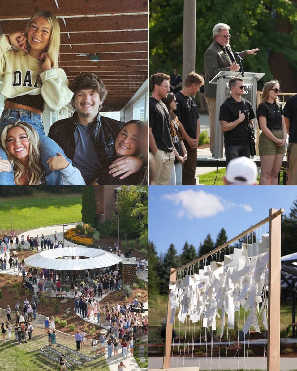 Inside the emotional memorial for the four slain Idaho students as the grieving campus reveals the ONE unexpected way they will finally 'bring that light back' after their DARKEST NIGHT... Such senseless cruelty!