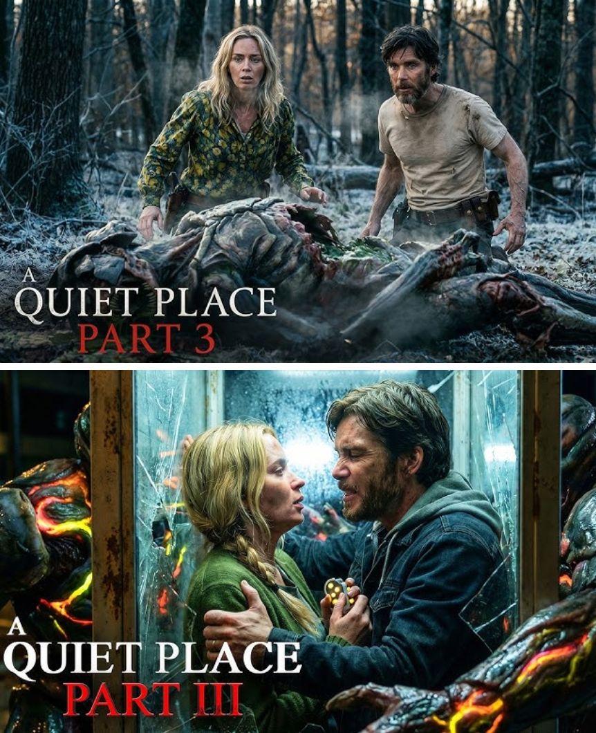 A QUIET PLACE Part 3 (2026) Emily Blunt & Cillian Murphy